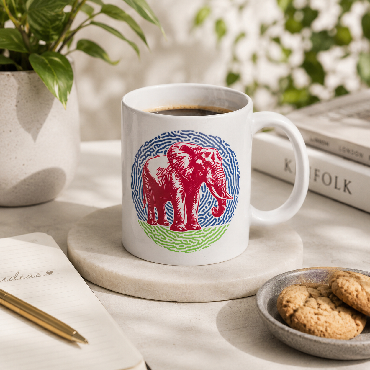 Kaleido Afrique mug