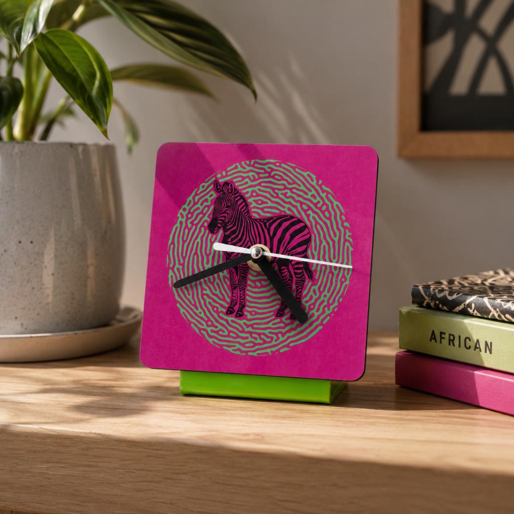 Zebra clock