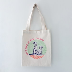 Tote Bag - Black Animal